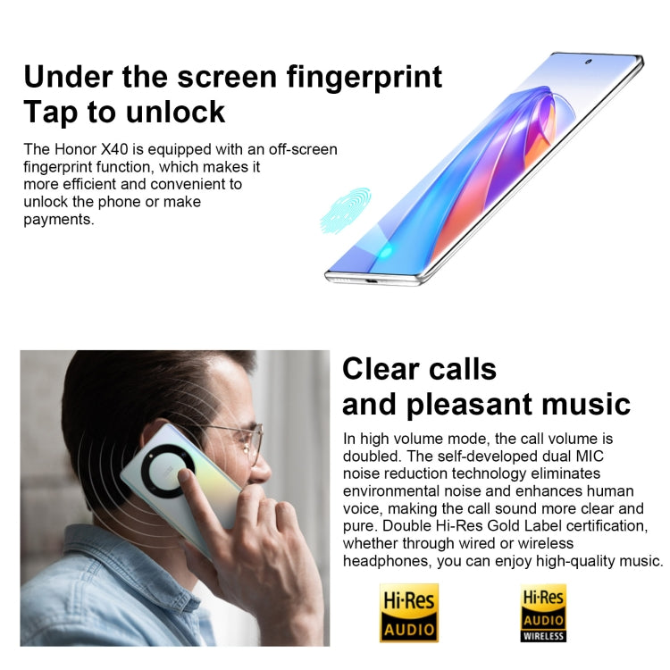 Dual Back Cameras, Screen Fingerprint Identification, 5100mAh Battery, 6.67 inch Magic UI 6.1 / Android 12 Snapdragon 695 Octa Core up to 2.2GHz, Network: 5G, OTG, Not Support Google Play Dual Back Cameras, Screen Fingerprint Identification, 5100mAh Battery, 6.67 inch Magic UI 6.1 / Android 12 Snapdragon 695 Octa Core up to 2.2GHz, Network: 5G, OTG, Not Support Google Play
